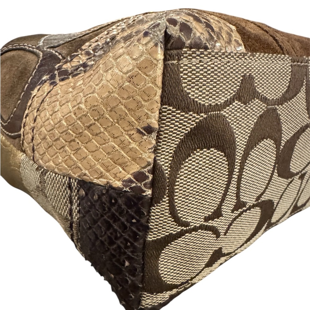 Coach - Vintage Gallery Patchwork Mini Hobo Bag - Picture 7 of 12